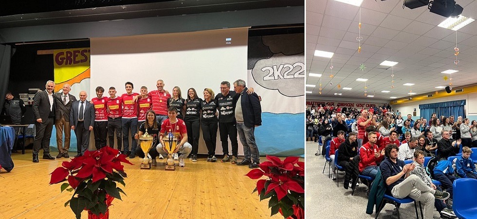 Grande festa a Lavis per i campioni del tamburello trentino: oltre 120 i partecipanti